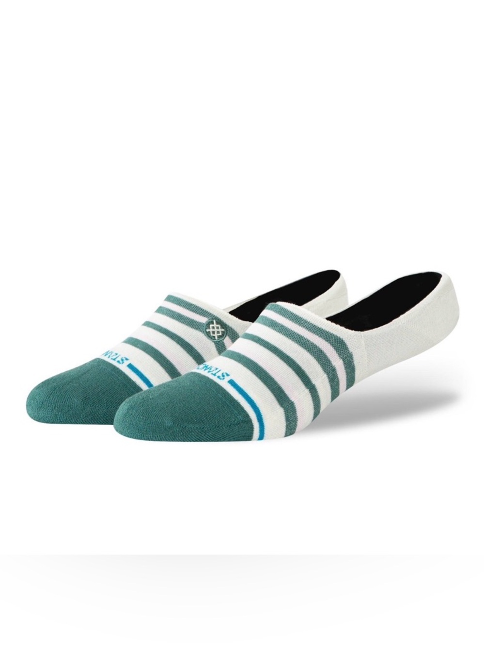 Stance Mia No Show Socks Teal Sz Medium NWT